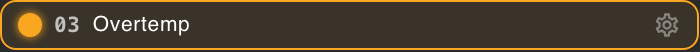 Bitmap bit in warning state